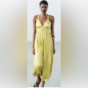 Zara Elegant  cross strap dress/ Size Small